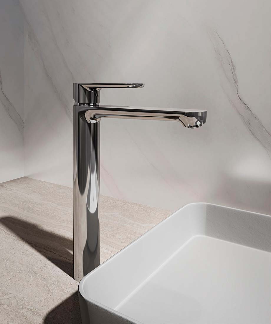 Baikal monomando lavabo alto - Imagen 3