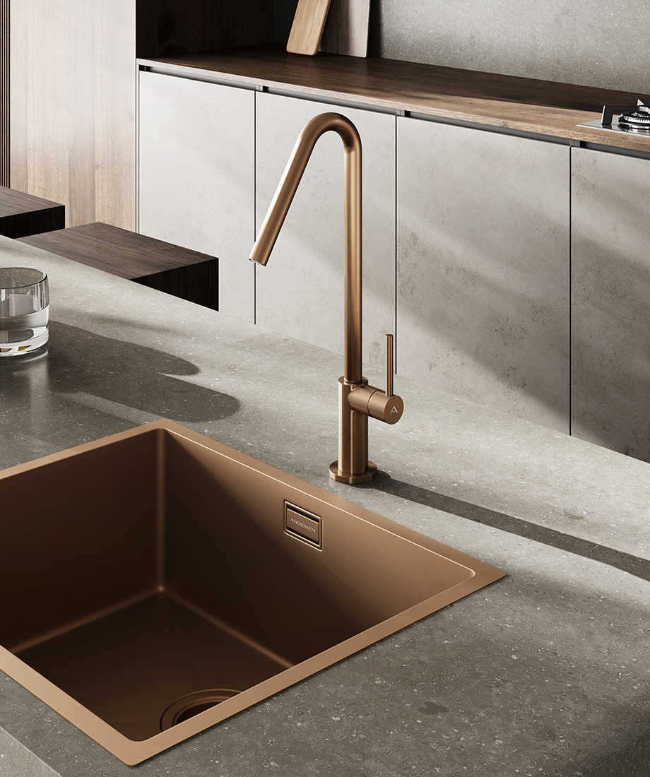 Iris grifo monomando de cocina - Imagen 4