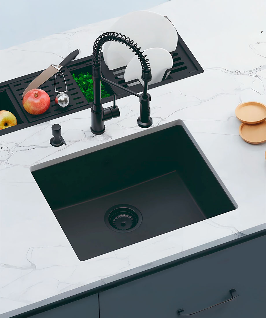 Como fregadero cuarzo - Imagen 3